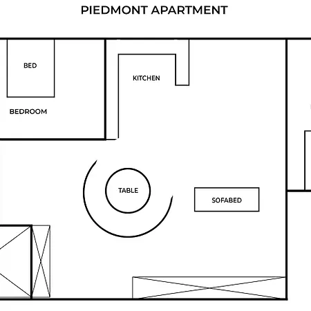 Appartement Piedmont - Loftaffair Cracovie